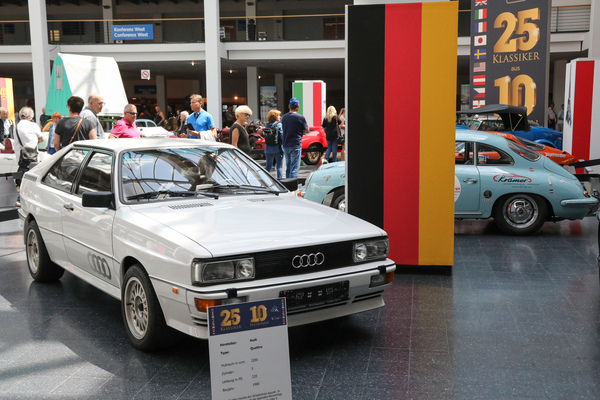 Aud quattro (1980) - in der Sonderschau "25 Autos aus 10 Nationen" - Klassikwelt Bodensee 2024