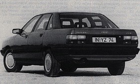 Audi 100 - 1.8 - 90 PS (DIN) Einspritzung/Registervergaser (1988)