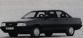 Audi 100 - 1.8 - 90 PS (DIN) Einspritzung/Registervergaser (1988)