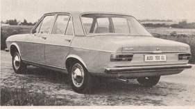 Audi 100 1,8-Liter-Motor - 85 DIN-PS Standardmotor  für  100,   a.W.  für  100 LS