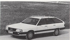 Audi 100 - 100 Avant 1,8-Liter - 75 PS (DIN) 1 Vergaser (1986)