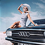 Image: Audi 100 (1968) as it was shown in advertising brochures