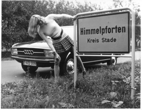 Audi 100 (1970) - die Limousine bei der Himmelspforte