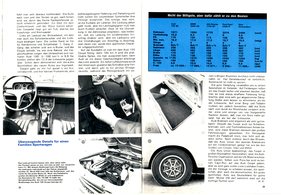 Audi 100 CS (1969) - Test in Hobby Nr 23 1969 vom 12.Nov.1969 - Seite 28 und 29
