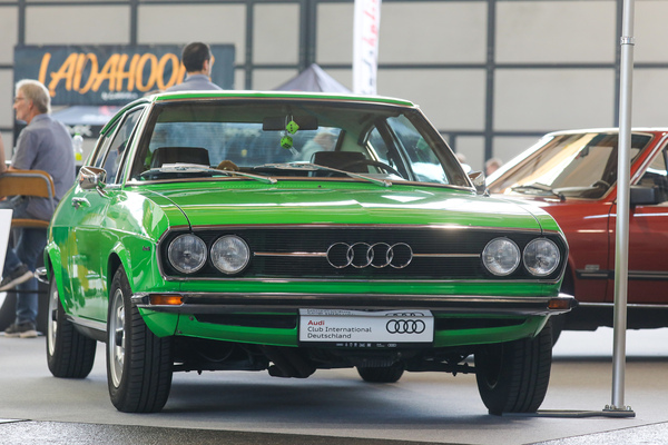 Audi 100 Coupé (1970) - auf dem Audi International Clubstand - Klassikwelt Bodensee 2024