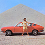 Audi 100 Coupé S (1971) – Farbfoto aus der Pressemappe