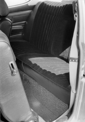 Audi 100 Coupé S (1971) - nur mässiger Platz auf der Rückbank