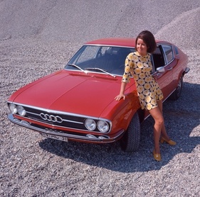 Audi 100 Coupé S (1971) - sportliches Coupé auf Basis des Audi 100