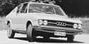 Audi 100 Coupé S (1972) – der Testwagen wird hart rangenommen (© Archiv Automobil Revue) Audi 100 Coupé S (1972) – der Testwagen wird hart rangenommen (© Archiv Automobil Revue)