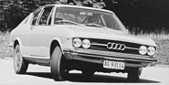 Audi 100 Coupé S (1972) – der Testwagen wird hart rangenommen