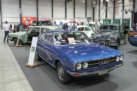 Audi 100 Coupé S (1975) gesehen bei AMAG Classic – Swiss Classic World Luzern 2022