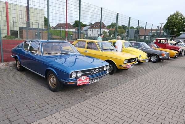 Audi 100 Coupé S von 1974, Amalfi CS 1800 von 1974 und unrestaurierter Käfer von 1975 – Einbecker Oldtimertage 2025
