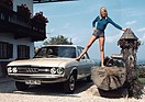 Audi 100 GL (1972) wie er in Werbeprospekten gezeigt wurde