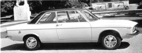 Audi 100 S (1971) - die zweitürige Limousine mit der sportlichen Technik des Coupés, auch als LS