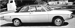 Audi 100 S (1971) - die zweitürige Limousine mit der sportlichen Technik des Coupés, auch als LS