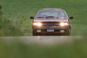 Audi 100 S Coupé (1976) - mit den vier Scheinwerfern sportlich aufgemacht (1976)