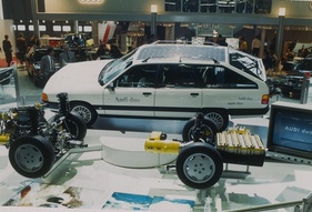 Audi 100 duo (1989) - Plug-In-Hybrid-Version des Audi 100 Avant