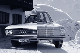 Erspart der Audi den Mercedes? – Vergleich Audi 100 mit Mercedes 200/220