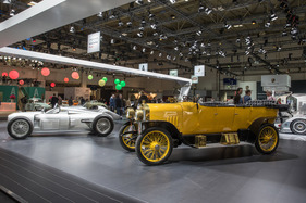 Audi 14-35 PS Alpensieger (1919) - an der Techno Classica 2014 Audi 14-35 PS Alpensieger (1919) - an der Techno Classica 2014