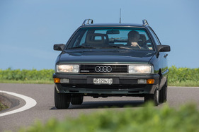 Audi 200 Avant Quattro (1986) – Der niedrige Luftwiderstand ist beinahe mit blossem Auge zu erkennen