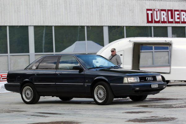 Audi 200 Quattro (1990) - natürlich mit Allradantrieb - Dolder Classics Mai 2019
