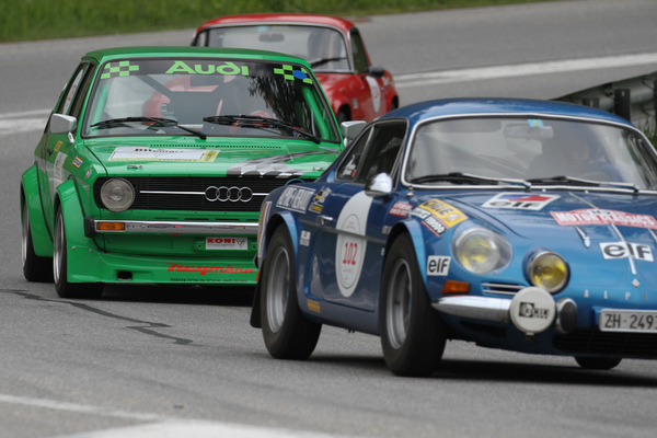 Audi 50 GL Sport (1975) - Feld 1 - Lenzerheide Motor Classics 2019