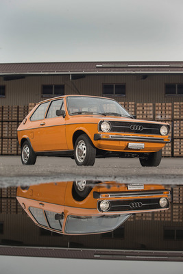 Audi 50 GLS (1977) - macht eine adrette Figur