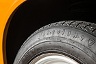 Image: Audi 50 GLS (1977) - probably first tires from a time when tires were still manufactured in Switzerland