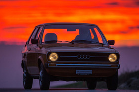 Audi 50 GLS (1977) - wurde von vorne schon auch einmal für einen Audi 80 gehalten