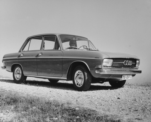 Audi 60 (1971) – Vorn Scheibenbremsen, hinten Trommelbremsen