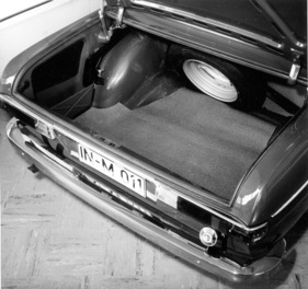 Audi 72 (1965) - Blick in den Kofferraum