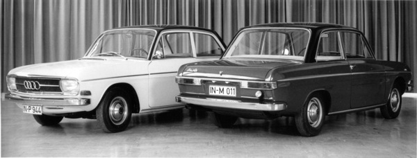 Audi 72 (1965) - von vorne und hinten