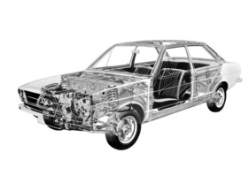 Audi 80 (1972) - Leichtbau der Siebzigerjahre, gerade ienmal 835 kg schwer war der Wagen