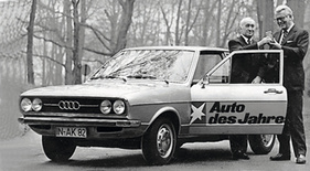 Audi 80 (1973) – Die Fachpresse war von Beginn an begeistert vom neuen Audi 80.