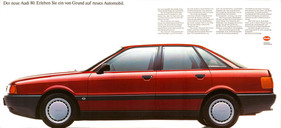 Audi 80 (1986) - Werbung - Erleben Sie ein von Grund auf neues Automobil