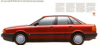 Audi 80 (1986) - Werbung - Erleben Sie ein von Grund auf neues Automobil (1986)
