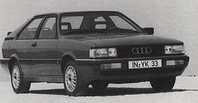 Audi 80 - 90 - Coupé - Quattro 1,3-Liter  - 60  PS (DIN) 1 Zweifachvergaser