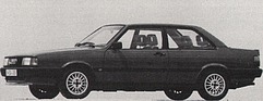 Audi 80 - 90 - Coupé - Quattro 1,3-Liter  - 60  PS (DIN) 1 Zweifachvergaser