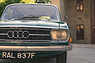 Audi 80 F103 Variant (1968) - Der zusammenfassende Chromrahmen war stilbildend für die Audi der ersten Generation (© Audi UK / Luc Lacey, 2025) Audi 80 F103 Variant (1968) - Der zusammenfassende Chromrahmen war stilbildend für die Audi der ersten Generation (© Audi UK / Luc Lacey, 2025)