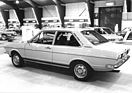 Audi 80 GT - 100 PS aus 1,5 Liter Hubraum - am Genfer Automobilsalon 1974