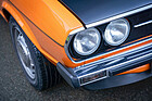 Audi 80 GTE (1975) – die Doppelscheinwerfer mussten im Jahr darauf rechteckigen Leuchten weichen.