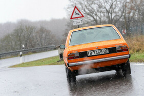 Audi 80 GTE (1975) – gewissermassen ein Sonnen-Ersatz für regnerische Tage