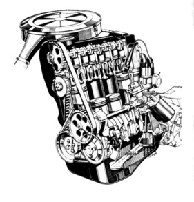 Audi 80 L (1973) - der Audi-Vierzylinder, die Basis für viele Audi- und Volkswagenmotoren der kommenden Jahre