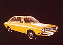 Image: Audi 80 LS (1972) - Contemporary advertising photograph