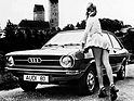 Audi 80 inszeniert in damaliger Werbung
