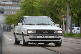 Audi 80 quattro (1983) - mit Doppelscheinwerfern - Albisgütli Classics April 2022 (1983)