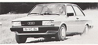 Audi 80 quattro 2,1-Liter - 136/130  PS (DIN) Benzineinspritzung