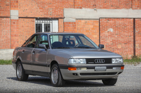 Audi 90 2.3E quattro (1988) - damals waren die Räder noch deutlich kleiner als heute