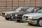 Audi 90 2.3E quattro (1988) - vereint mit den Vorgänger-Generationen Audi 80 B1 und B2