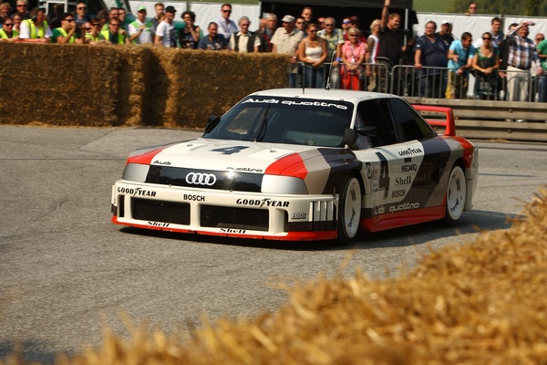 Audi 90 Quattro IMSA GTO von 1989 am Hamburg Stadtpark Revival 2014